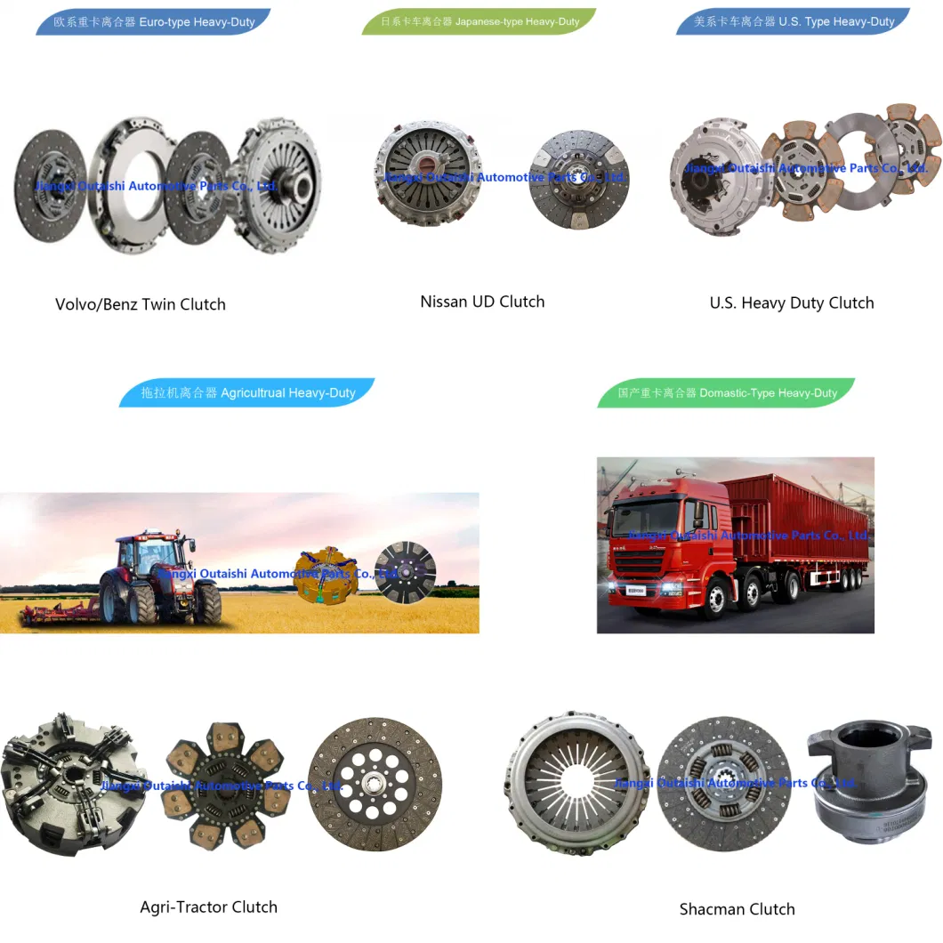 Hot Sale Clutch Disc/Clutch Kit/Clutch Plate for Truck Tractor