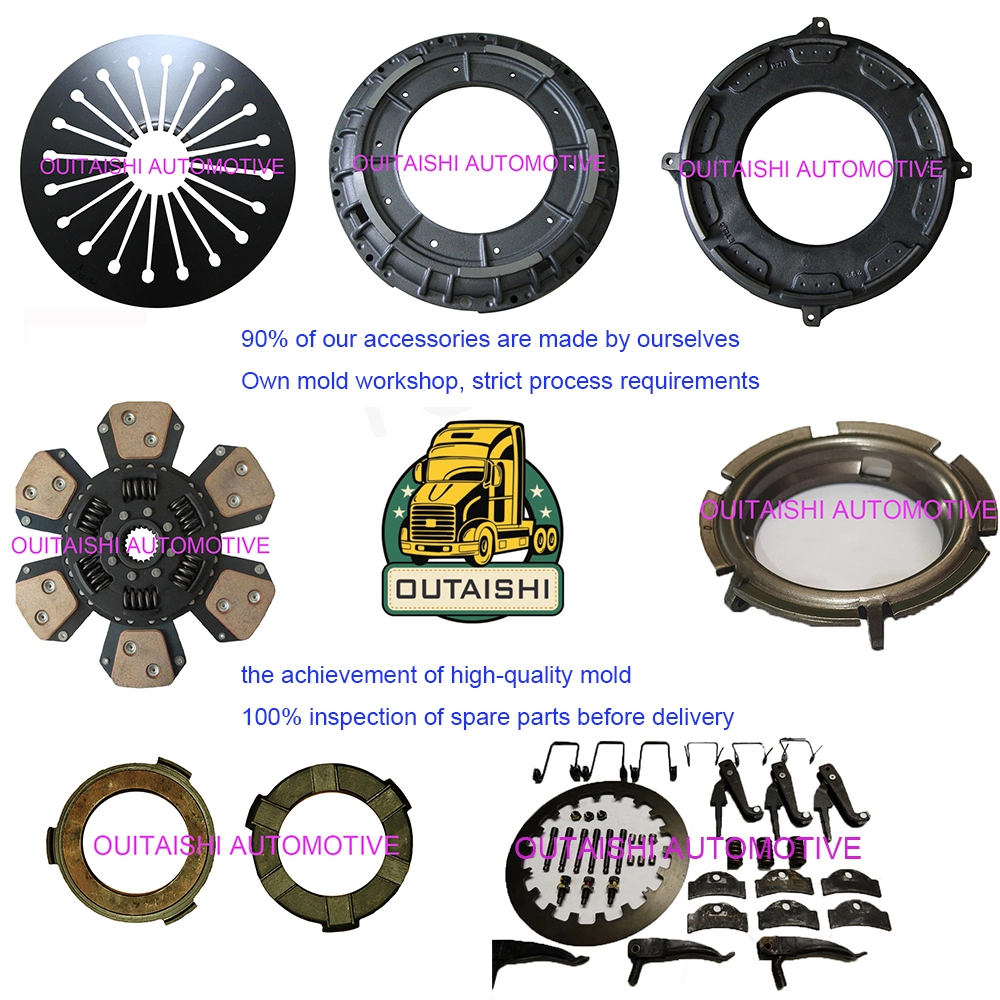 430mm Truck Clutch Disc Clutch Cover Wg9114160010 for Sinotruk HOWO Volvo Daewoo Spare Parts Manufacturer From Chinese Factory